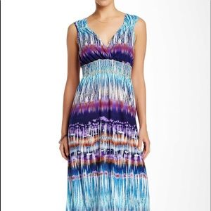 Mushka by Sienna Rose, Embroidered smocked maxi